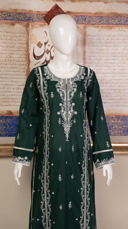 Embroidered Lawn Suit