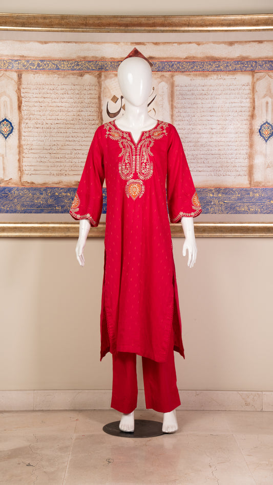 Embroidered Lawn Suit