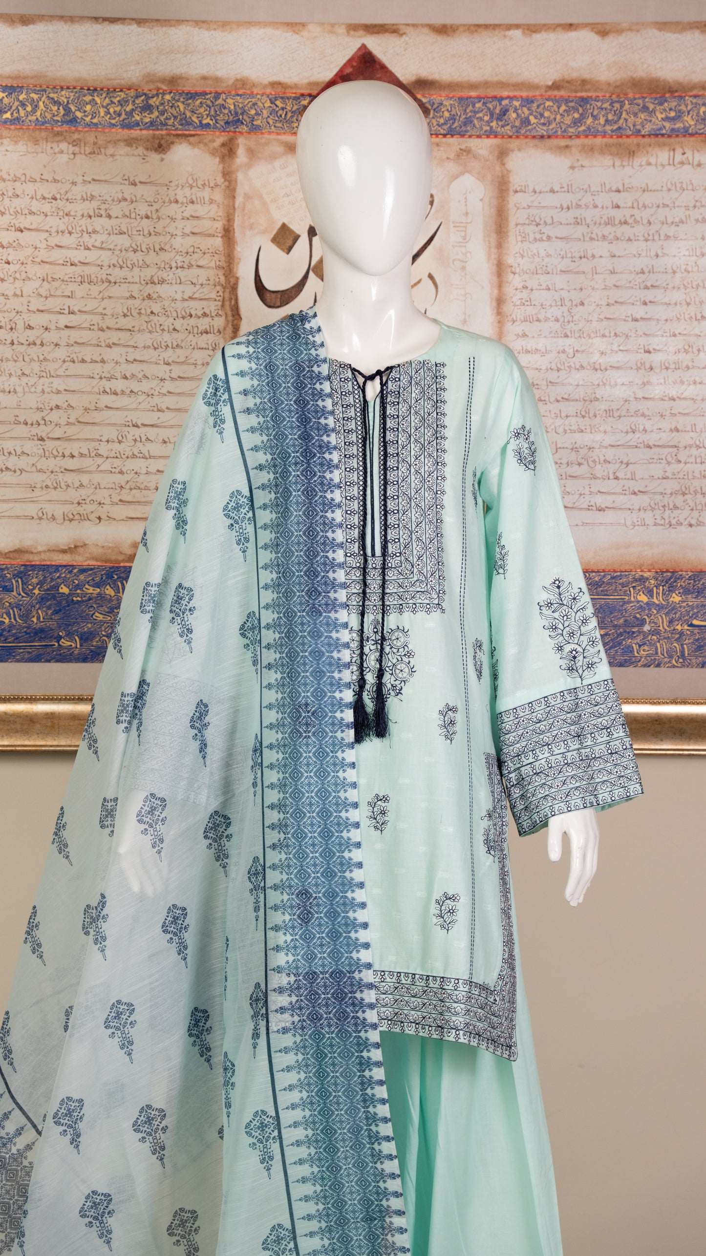 Embroidered Lawn Suit