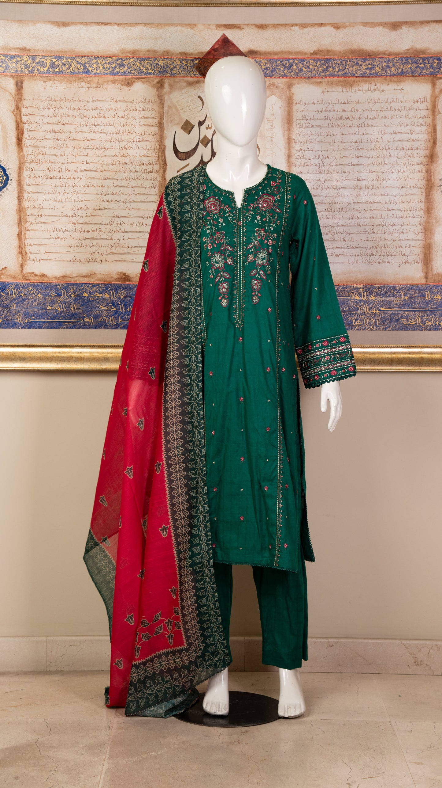 Embroidered Lawn Suit