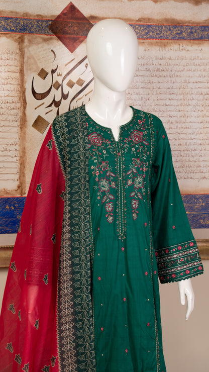 Embroidered Lawn Suit