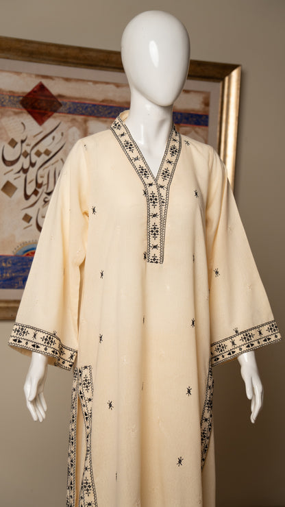 Embroidered Karandi Lawn Suit