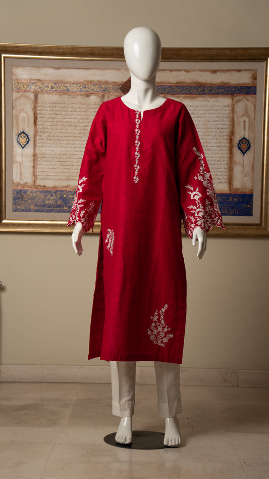Embroidered Cotton Shirt