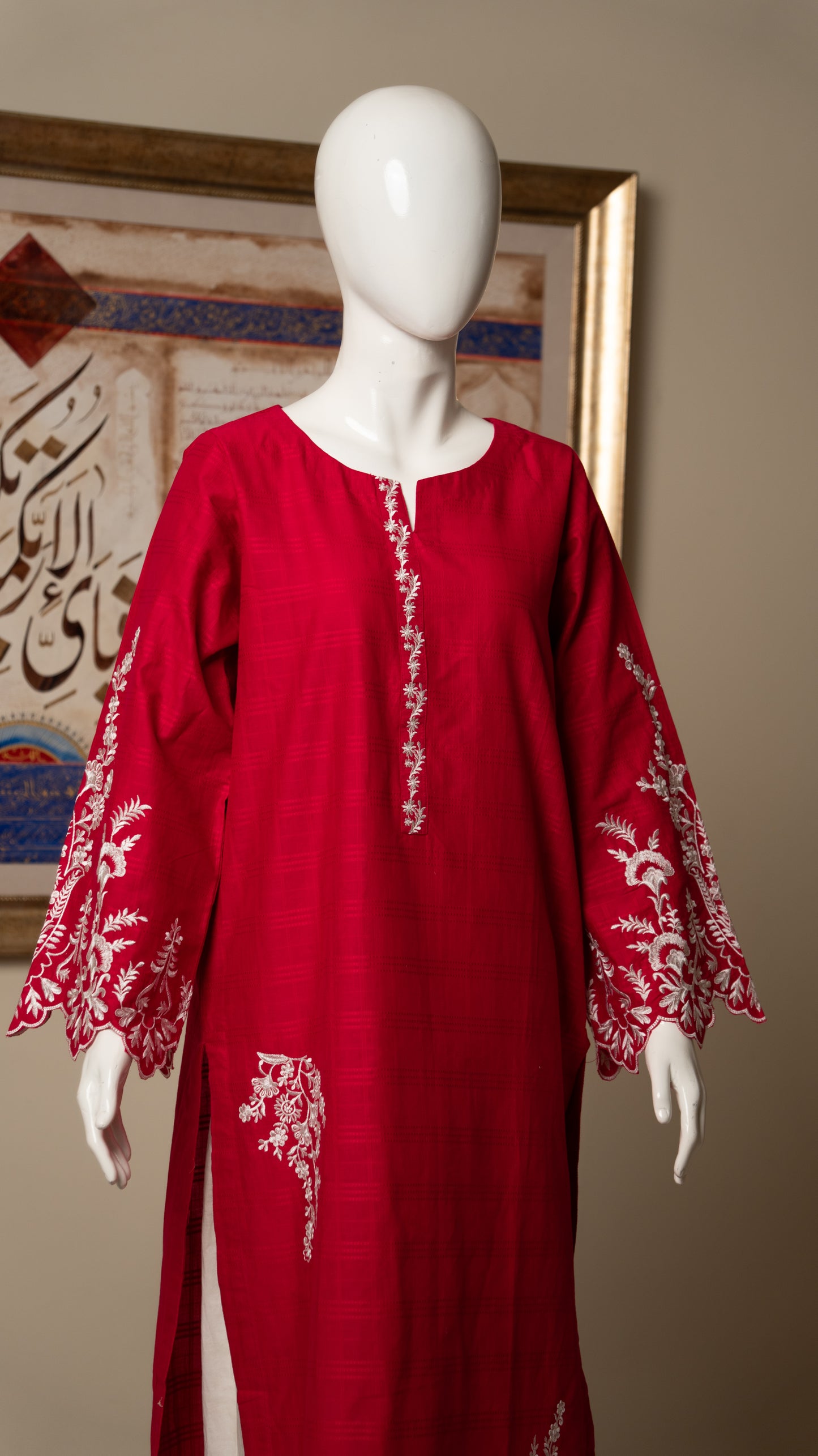 Embroidered Cotton Shirt