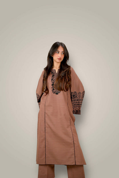 Embroidered Khaddar