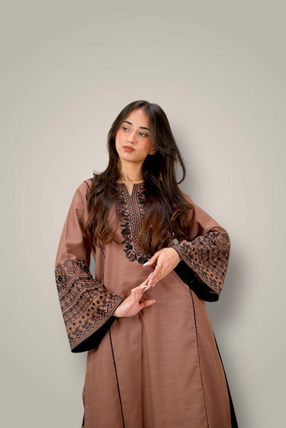 Embroidered Khaddar