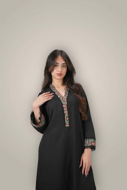 3 Piece Embroidered Karandi
